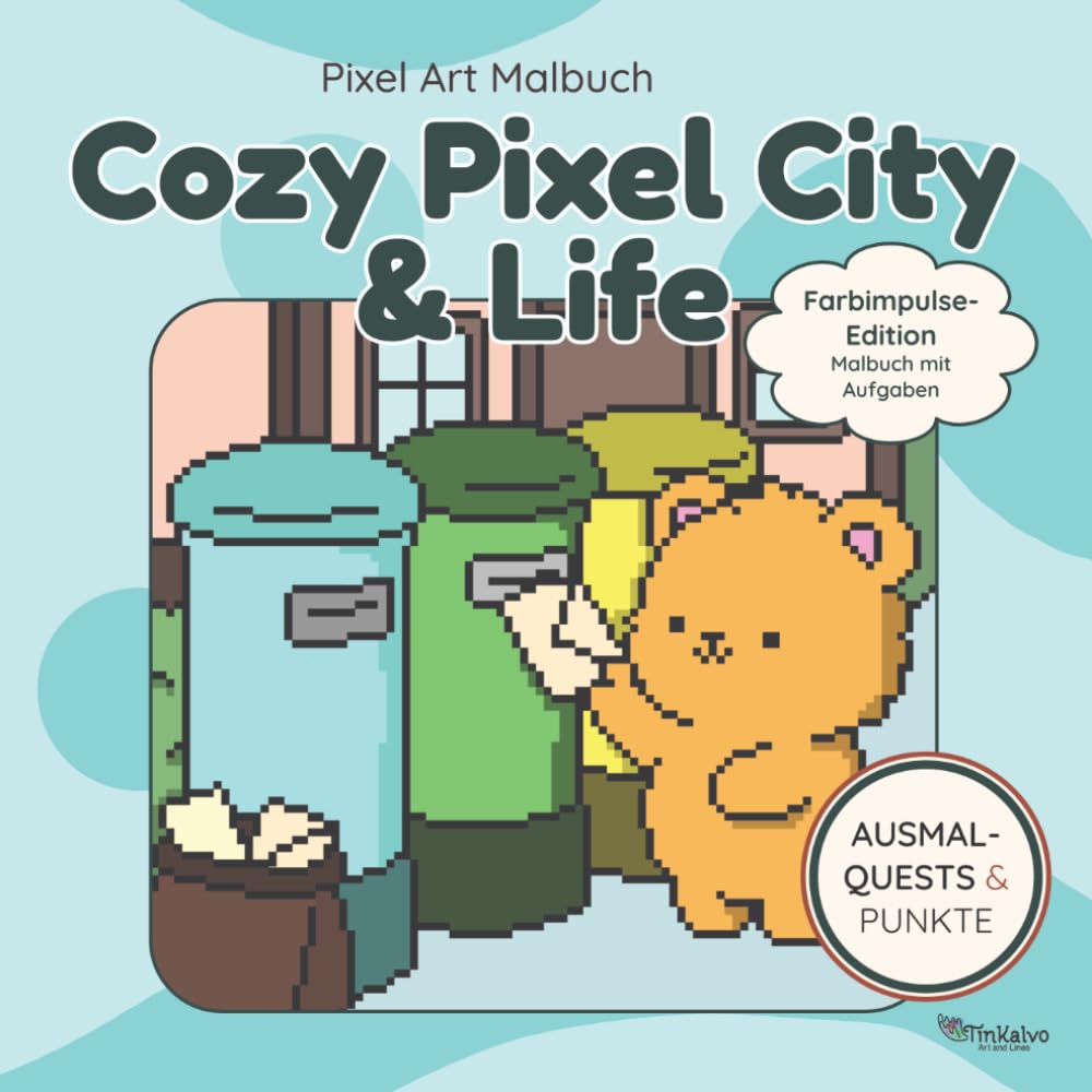Titelblatt Cozy Pixel City & Life Premium Papier Edition