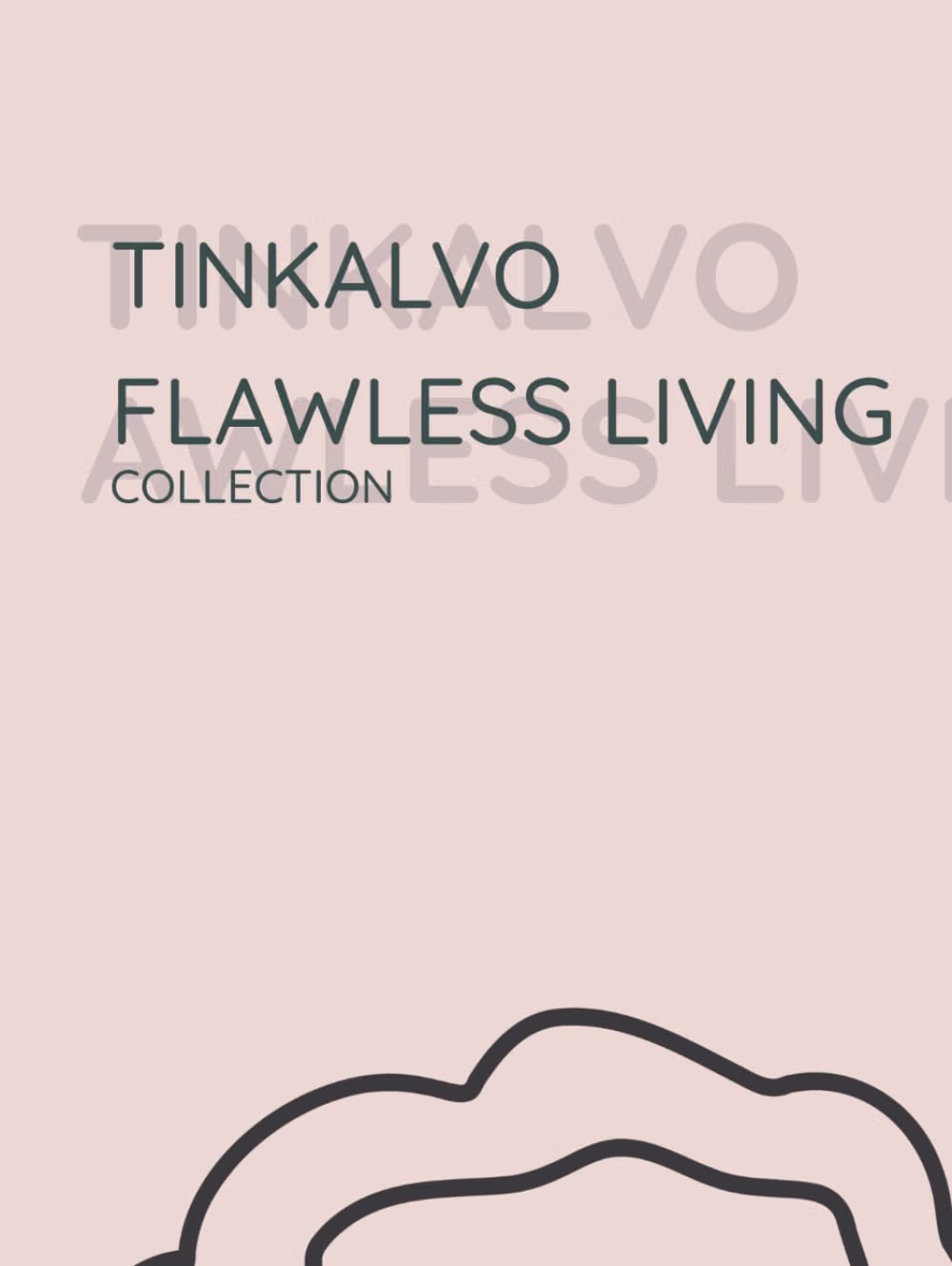 Tinkalvo Flawless Living Collection - Hardcover Coffee Table Malbuch