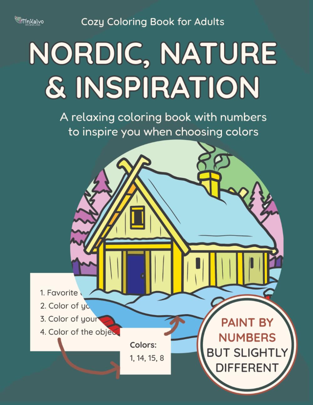 Cover Nordic, Nature & Inspiration Malbuch